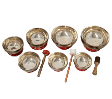 Naložite sliko v pregledovalnik galerije, 7 set tibetanskih pojočih skled set tibetanske pojoče posode čakre set tibetanskih pojočih skled čakra zvočna kopel zvocna kopel pojoce posode pojoce sklede tibetanska pojoča posoda tibetanska pojoča skeda tibetanska pojoca skleda zvočna masaža zvočna terapija