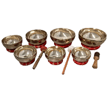 Naložite sliko v pregledovalnik galerije, 7 set tibetanskih pojočih skled set tibetanske pojoče posode čakre set tibetanskih pojočih skled čakra zvočna kopel zvocna kopel pojoce posode pojoce sklede tibetanska pojoča posoda tibetanska pojoča skeda tibetanska pojoca skleda zvočna masaža zvočna terapija