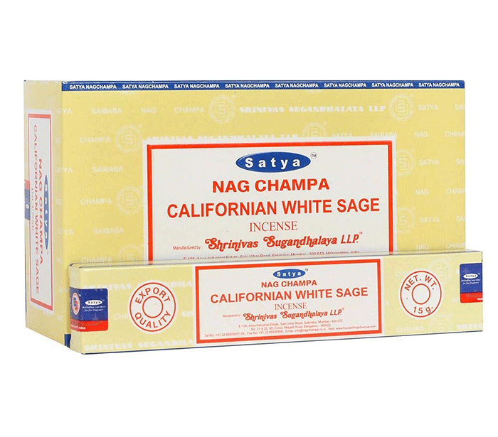 Californian White Sage satya zajbelj sage-Disece palcke Satya beli zajbelj white sage kadilo zajbelj