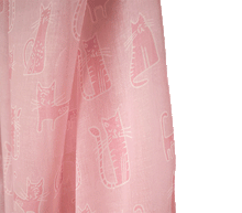 Naložite sliko v pregledovalnik galerije, šal šali mačke muce modni dodatki ženski šali modni šali mačka svila viskoza poletni šal