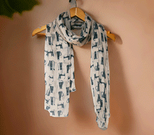 Naložite sliko v pregledovalnik galerije, šal šali mačke muce modni dodatki ženski šali modni šali mačka svila viskoza poletni šal