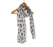 Naložite sliko v pregledovalnik galerije, šal šali mačke muce modni dodatki ženski šali modni šali mačka svila viskoza poletni šal