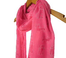 Naložite sliko v pregledovalnik galerije, šal šali mačke muce modni dodatki ženski šali modni šali mačka svila viskoza poletni šal