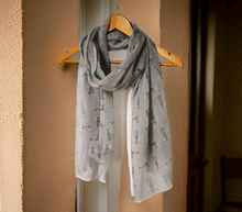 Naložite sliko v pregledovalnik galerije, šal šali mačke muce modni dodatki ženski šali modni šali mačka svila viskoza poletni šal