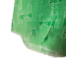 Naložite sliko v pregledovalnik galerije, šal šali mačke muce modni dodatki ženski šali modni šali mačka svila viskoza poletni šal