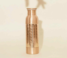 Naložite sliko v pregledovalnik galerije, bakrena steklenica za vodo bakrena flaška steklenica iz bakra flaška iz bakra baker flaska kovana za vodo iz bakra