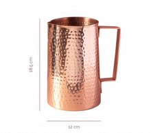 Naložite sliko v pregledovalnik galerije, vrč baker vrc bakreni vrč vrc iz bakra baker voda energitizirana
