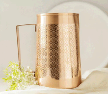 Naložite sliko v pregledovalnik galerije, vrč baker vrc bakreni vrč vrc iz bakra baker voda energitizirana