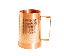 Naložite sliko v pregledovalnik galerije, vrč baker vrc bakreni vrč vrc iz bakra baker voda energitizirana