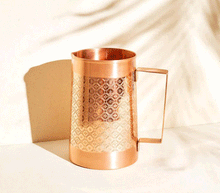 Naložite sliko v pregledovalnik galerije, vrč baker vrc bakreni vrč vrc iz bakra baker voda energitizirana