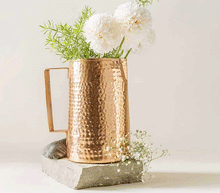 Naložite sliko v pregledovalnik galerije, vrč baker vrc bakreni vrč vrc iz bakra baker voda energitizirana