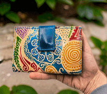 Naložite sliko v pregledovalnik galerije, usnjena denarnica zenska usnje pisana denarnica barvita usnjena denarnica usnjene denarnice prakticna denarnica usnje