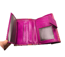 Naložite sliko v pregledovalnik galerije, usnjena denarnica zenska usnje pisana denarnica barvita usnjena denarnica usnjene denarnice prakticna denarnica usnje