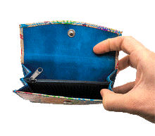Naložite sliko v pregledovalnik galerije, usnjena denarnica zenska usnje pisana denarnica barvita usnjena denarnica usnjene denarnice prakticna denarnica usnje