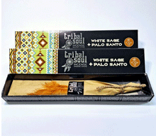 Naložite sliko v pregledovalnik galerije, dišeče palčke tribal soul white sage palo santo disece palcke kadilo kadila dišava za dom disave kadilo kadila za dom dišeče palčke za meditacijo beli zajbelj sveti les