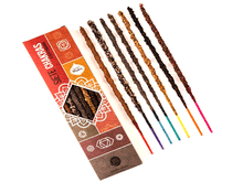 Naložite sliko v pregledovalnik galerije, dišeče palčke disece palcke kadila dišave sagrada madre 7 čaker 7 chakras naravne dišeče palčke meditacija dišave za dom disave za dom