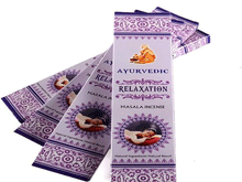 Naložite sliko v pregledovalnik galerije, dišeče palčke ajurvedske disece palcke ajurveda kadilo kadila dišava za dom kadilo za dom dišeče palčke za meditacijo naravne dišeče palčke vonj ayurvedic masala relaxation