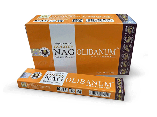 dišeče palčke GOLDEN NAG olibanum disece palcke kadilo kadila dišava za dom kadilo za dom dišeče palčke za meditacijo naravne dišeče palčke vijayshree golden nag olibanum