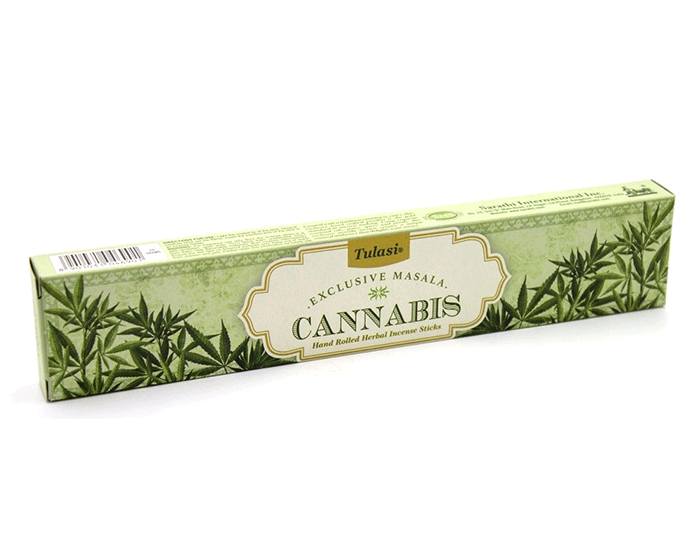 Dišeče palčke TULASI EXCLUSIVE MASALA 15g Cannabis dišeče palčke disece palck kadilo dišava za dom kadilo za dom dišeče palčke za meditacijo naravne dišeče palčke Dišeče palčke TULASI