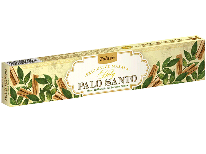 Dišeče palčke TULASI EXCLUSIVE MASALA 15g Holy Palo Santo dišeče palčke disece palck kadilo dišava za dom kadilo za dom dišeče palčke za meditacijo naravne dišeče palčke Dišeče palčke TULASI