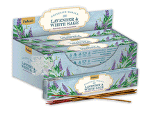 Naložite sliko v pregledovalnik galerije, dišeče palčke disece palck kadilo sandalovina dišava za dom kadilo za dom dišeče palčke za meditacijo naravne dišeče palčke Dišeče palčke TULASI EXCLUSIVE MASALA 15g Lavender&White Sage