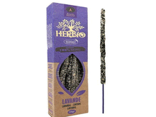 Naložite sliko v pregledovalnik galerije, herbio ecocert lavande-lavanda-lavender-sivka-dišeče palčke disece palcke kadilo kadila brez bambusa dišava za dom kadilo za dom dišeče palčke za meditacijo