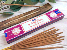 Naložite sliko v pregledovalnik galerije, satya nag champa mystic yoga dišeče palčke disave disece palcke dišave kadila kadilo kadilo za dom disava za dom