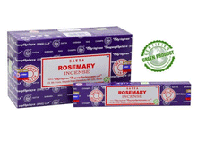 Naložite sliko v pregledovalnik galerije, satya rosemary rožmarin dišeče palčke disave disece palcke dišave kadila kadilo kadilo za dom disava za dom