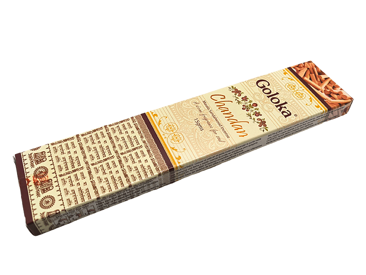 dišeče palčke goloka premium chandan masala incense disece palcke chandan sandalovina dišave disave sandalovina kadio kadila sandal goloka chandan za sproscanje