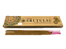 Naložite sliko v pregledovalnik galerije, Dišeče palčke goloka eko SRI TULSI incense masala disece palcke sveta bazilika goloka dišave kadila disave kadilo goloka bazilika