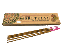 Naložite sliko v pregledovalnik galerije, Dišeče palčke goloka eko SRI TULSI incense masala disece palcke sveta bazilika goloka dišave kadila disave kadilo goloka bazilika