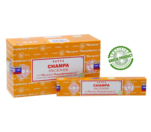 Naložite sliko v pregledovalnik galerije, Satya Sai Baba Champa dišeče palčke disece palcke dišave Satya Champa disave kadila meditiranje duhovnost dišeče palčke satya champa sproscanje disave za dom meditacija dišave sprostitev aromaterapija