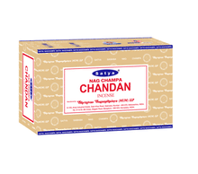 Naložite sliko v pregledovalnik galerije, Satya Sai Baba Nag Champa Chandan dišeče palčke Sandalovina disece palcke dišave Chandan Satya disave kadila meditiranje duhovnost Sai baba Chandan sandalovina sproscanje disave za dom meditacija dišave