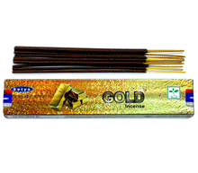 Naložite sliko v pregledovalnik galerije, Satya Gold naravne dišeče palčke Satya disece palcke dišave Satya Gold disave kadila meditiranje duhovnost dišeče palčke Sai baba Satya Gold konoplja sproscanje disave za dom meditacija dišave