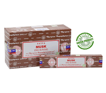 Naložite sliko v pregledovalnik galerije, Satya Musk dišeče palčke Satya Močus disece palcke disece palcke Satya dišave Satya disave kadila meditiranje duhovnost dišeče palčke Sai baba Satya Musk sproscanje disave za dom meditacijo aromaterapija