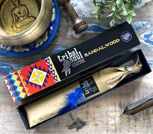 Naložite sliko v pregledovalnik galerije, dišeče palčke tribal soul sandalwood disece palcke kadilo kadila sandalovina dišava za dom disave kadilo kadila za dom dišeče palčke sandal za meditacijo energetsko čiščenje prostora