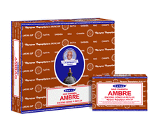 Naložite sliko v pregledovalnik galerije, satya backflow incense cones amber-dišeči stožci backflow jantar-diseci stozci satya -kadila za backflow dimne fontane dišeči stožci za kadilnice-backflow dišeči stožci satya meditacija sprostitev aromaterapija