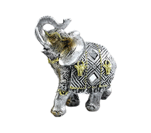 Naložite sliko v pregledovalnik galerije, kip slon kipec slonček figura slon obilje blagostanje simbol sreče sloncek rilec navzgor slon dvignjen rilec bogastvo slon dekoracija za srečo sreča slon dom