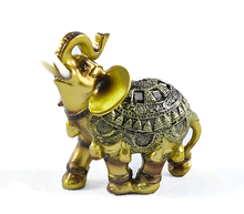 Naložite sliko v pregledovalnik galerije, kip slon kipec slonček figura slon obilje blagostanje simbol sreče sloncek rilec navzgor slon dvignjen rilec bogastvo slon dekoracija za srečo sreča slon dom