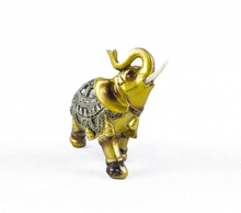 Naložite sliko v pregledovalnik galerije, kip slon kipec slonček figura slon obilje blagostanje simbol sreče sloncek rilec navzgor slon dvignjen rilec bogastvo slon dekoracija za srečo sreča slon dom