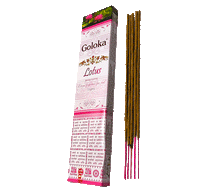 Naložite sliko v pregledovalnik galerije, dišeče palčke goloka premium lotus masala incense disece palcke lotus dišave disave kadio kadila lotus goloka za sproscanje