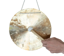 Naložite sliko v pregledovalnik galerije, gong gongi feng zvocna kopel instrumenti glasbila gongi gong 25 cm sprostitev