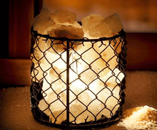 Naložite sliko v pregledovalnik galerije, himalajska solna lučka himalajska lucka solna svetilka dom svetila luči