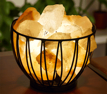 Naložite sliko v pregledovalnik galerije, himalajska solna lučka himalajska lucka solna svetilka dom svetila luči kamin svetilka