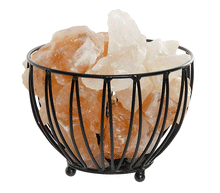 Naložite sliko v pregledovalnik galerije, himalajska solna lučka himalajska lucka solna svetilka dom svetila luči kamin svetilka