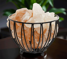 Naložite sliko v pregledovalnik galerije, himalajska solna lučka himalajska lucka solna svetilka dom svetila luči kamin svetilka