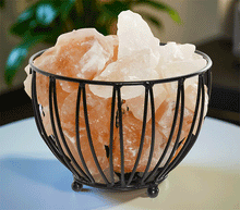 Naložite sliko v pregledovalnik galerije, himalajska solna lučka himalajska lucka solna svetilka dom svetila luči kamin svetilka