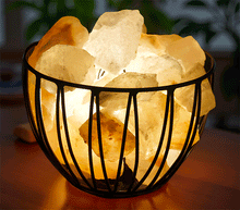 Naložite sliko v pregledovalnik galerije, himalajska solna lučka himalajska lucka solna svetilka dom svetila luči kamin svetilka