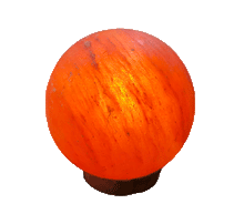 Naložite sliko v pregledovalnik galerije, Solna lucka Sonce himalajska solna himalajska solna svetilka okrogla lucka solna luc elektrosmog Madalbal svetila