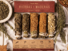 Naložite sliko v pregledovalnik galerije, naravno kadilo zvitek evkaliptus lovor cedra naravno kadilo za obrede naravno kadilo zvitek za ciscenje prostora sagrada madre naravno kadilo za prostor